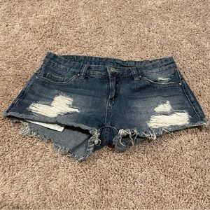 Blank Nyc jean shorts blue sz 25